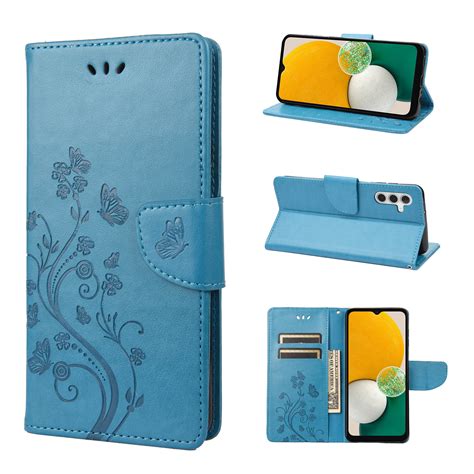 Feishell Slim Wallet Phone Case For Samsung Galaxy A54 5G Butterfly