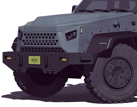 Civilian Armored Vehicle Behance