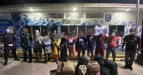 PPM Tahan 12 Pati Masuk Ke Sabah Harian Metro