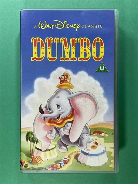 Dumbo Vhs Video Tap Disney Classics Cert U Picclick Uk