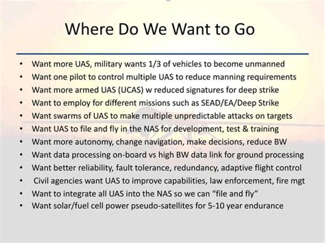 Unmanned Aircraft System Fundamentals Ppt