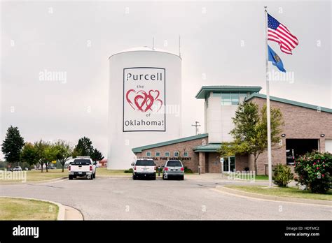 The City Of Purcell Oklahoma Public Safety Complex Housing The Fire