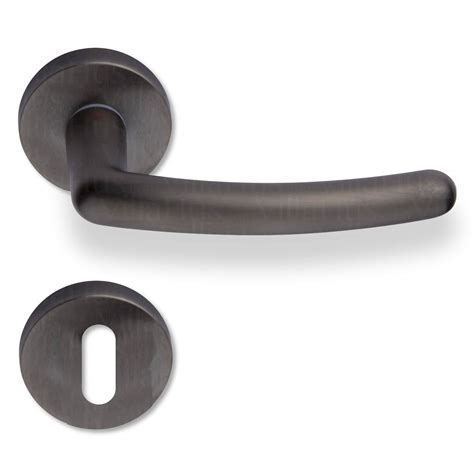 Door Handle Interior Rosettes And Escutcheons Gun Metal Model