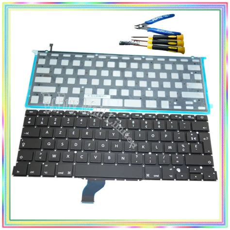 Brand New AZERTY FR French France Keyboard With Backlight Keyboard