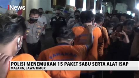 Polisi Gerebek Rumah Bandar Narkoba Di Malang Inews Malam 04 09 Youtube