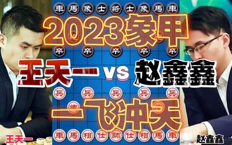 王天一vs赵鑫鑫 以象为诱饵请君入瓮布局飞刀 2023象甲 四郎讲棋 四郎讲棋 哔哩哔哩视频