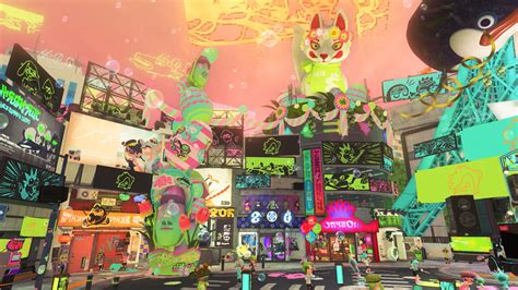 File S Springfest Inkopolis Plaza Left Png Inkipedia The Splatoon Wiki