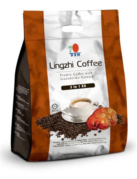 Lingzhi Café 3 en 1 café con leche con ganoderma Vida DXN TiendaDXN