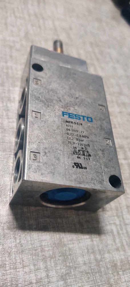 Air Festo Solenoid Valve Mfh 5 1 4 At Rs 2975 In Rajkot ID 2850341339112