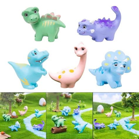 MICRO LANDSCAPE DECORATIONS 20PCS DIY Cartoon Dinosaur Accessories Set