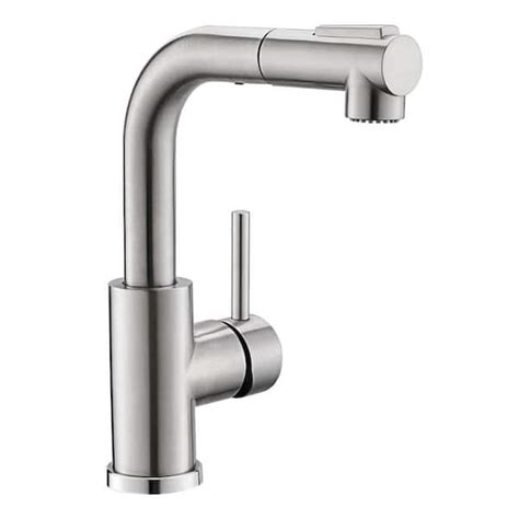 Single Handle Single Hole Pull Down Sprayer Kitchen Faucet Bar Faucet