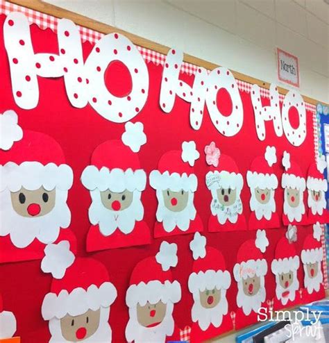 25 Fun Christmas Bulletin Board Ideas Little Learning Corner