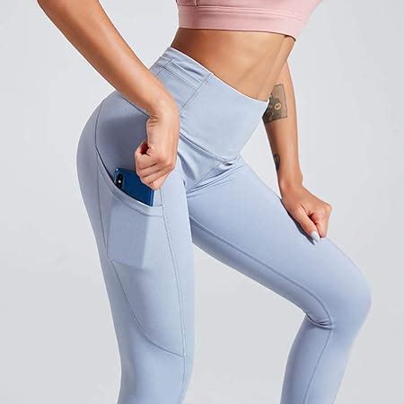 Zxjwzw Frauen Sporthosen Gym Leggings Nackte Sensation Fit Yoga