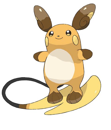 Alolan Raichu With Original Raichu Coloring Pokemon Alola Pokemon