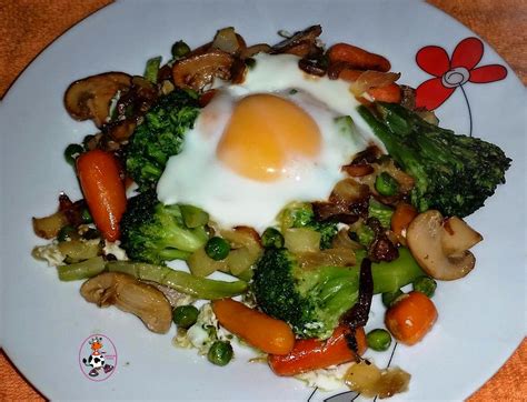 VERDURAS SALTEADAS CON HUEVO AL HORNO Recetas De Cocina