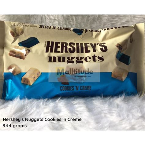 Hot Search Hershey S Nuggets Cookies Creme 344g Lazada PH