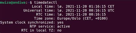 Linux で日付と時刻を設定する方法