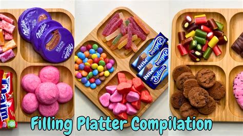 Filling Platter With Sweets Best Tiktok Compilation Asmr No