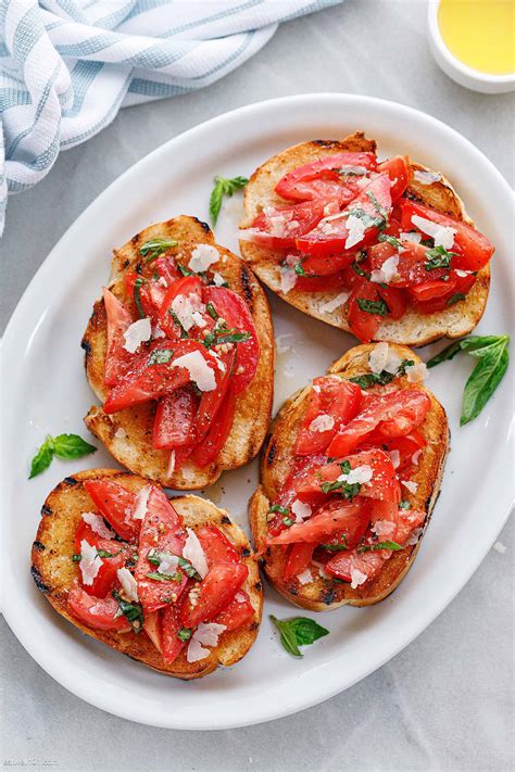 Easy Tomato Bruschetta Recipe How To Make Bruschetta Eatwell101