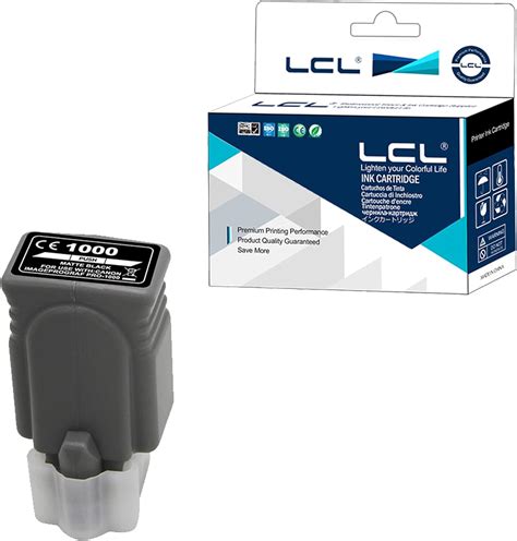 LCL Compatible For Canon PFI 1000 MBK PFI 1000MBK 0545C002 1 Pack