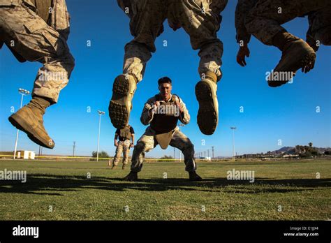 Los Marines De Estados Unidos Con El Er Batall N Regimiento De La