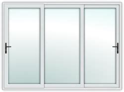 Upvc Three Track Sliding Door System At Rs Square Feet High Uv