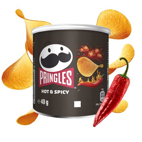 Pringles Hot Spicy Chipsy Ziemniaczane 40g 5053990107292 Cena Opinie Chipsy Chrupki