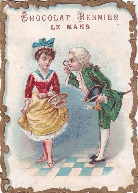 Chromo Chocolat Besnier Le Mans Boy In 18th Century Cost Flickr