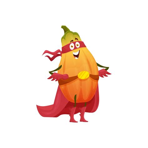 Papaya fruit cartoon superhero vector character 24081961 Vector Art at ...