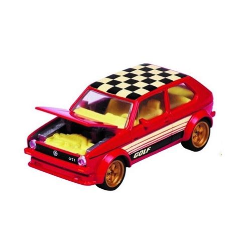 Majorette Volkswagen The Originals Deluxe kisautó Golf MK 1 piros