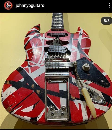 Phil X new guitar- tribute to EVH. Built by Johnny B Guitars and Fugly ...