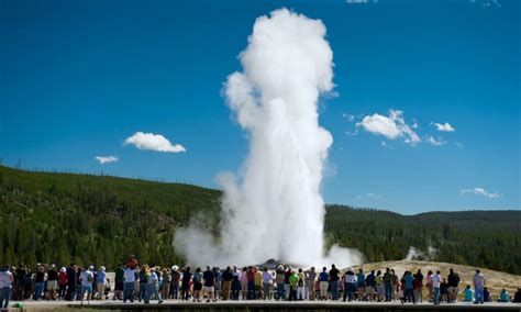 Old Faithful Eruption Schedule Today