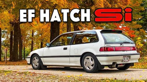 FUTURE CLASSIC 1990 Honda Civic Si EF Hatch YouTube