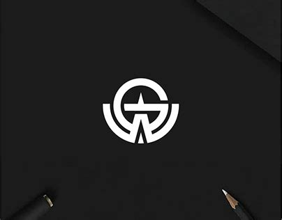 Gw Monogram Branding Projects Photos Videos Logos Illustrations