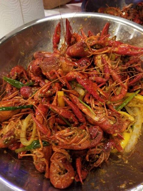 Premium Photo | Crawfish dish crayfish chinese dishes shanghai china lobster