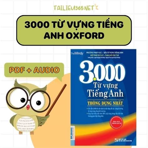 PDF Download 3000 từ vựng tiếng Anh thông dụng Oxford