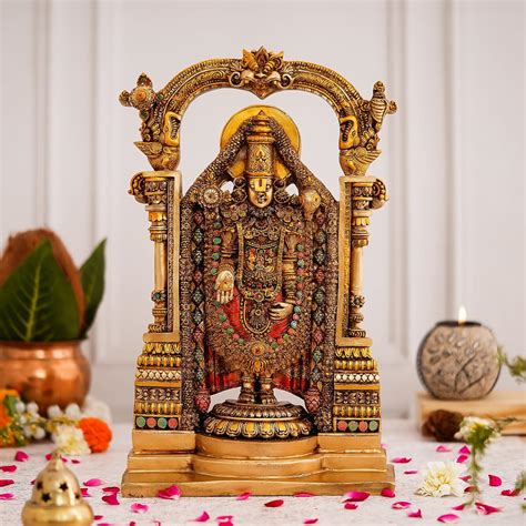 Buy Shyam Antique Creation 15 Inch Hindu Lord Tirupati Balaji Standing