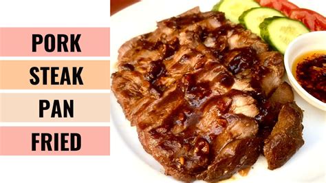 Pan Fried Pork Shoulder Steaks So Easy And Tasty Aunty Mary Cooks