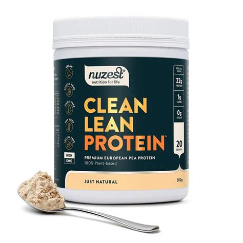 Nuzest Clean Lean Protein Just Natural 500g Buy Online In Australia