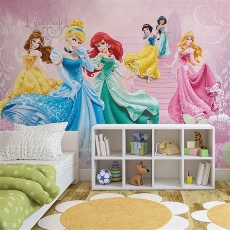 Disney Princesses Cinderella Aurora Wall Paper Mural | Buy at EuroPosters