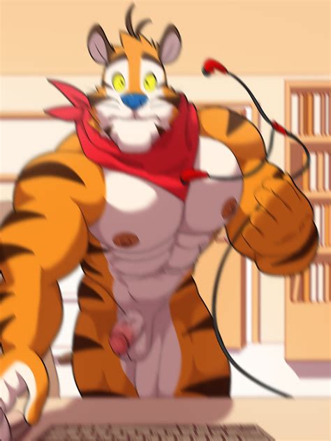 Tony The Tiger Kellogg S Drawn By Furtissier Danbooru