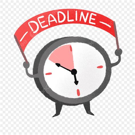 Important Deadline Clip Art