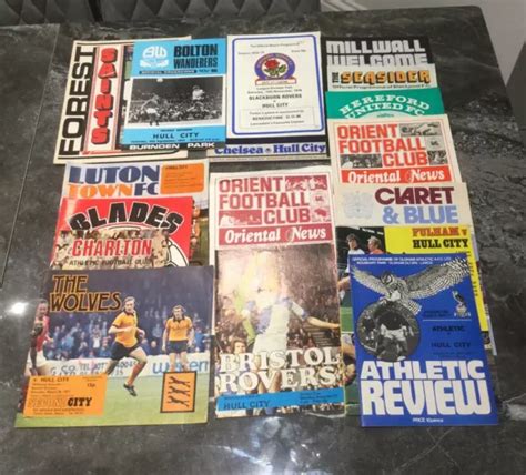 20 X HULL CITY AWAY PROGRAMMES SEASON 1976 77 Lot 62 7 99 PicClick UK