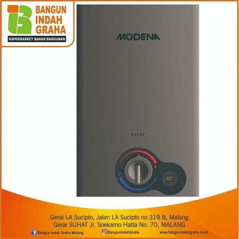 Jual Modena Gi B Gas Instant Water Heater Di Seller Bangun Indah