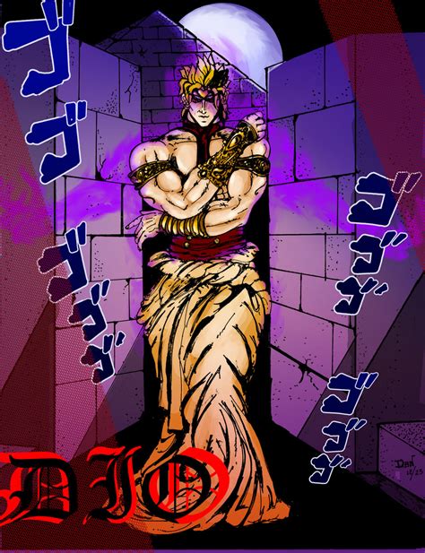 Jjba Dio Brando By Dane Of Celestia On Deviantart