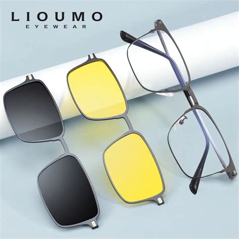 Lioumo Gafas De Sol Magn Ticas Para Hombre Y Mujer Lentes Con Clip