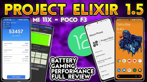 Project Elixir 1 5 Rom For Mi 11x And Poco F3 Full And Gaming YouTube