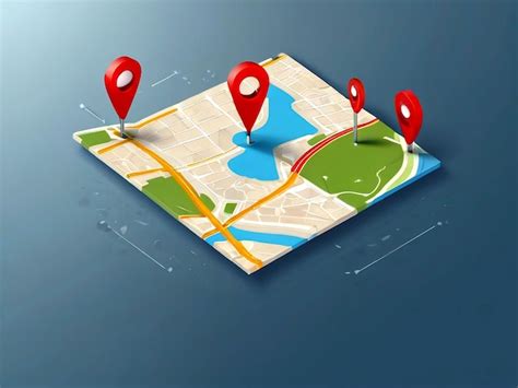 Vector Navigation Map Street D Location Pin Locator Pins Pointer