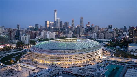 El Estadio De Los Trabajadores De Beijing Acoge El Primer Partido Tras