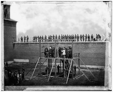 1865 Eerie Portraits Show The Lincoln Assassination Conspirators The